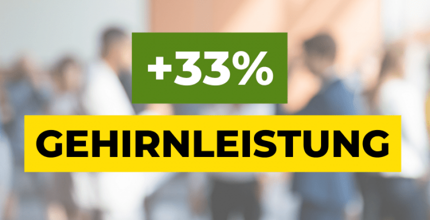 Gehirnleistung steigern